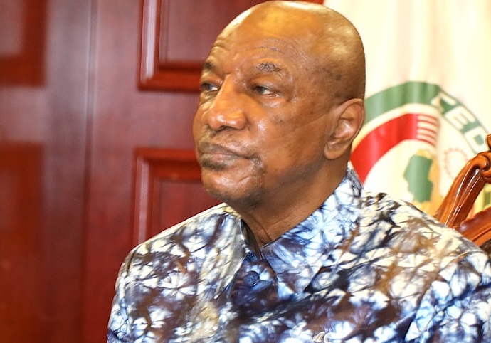 L'ancien président guinéen Alpha Condé
