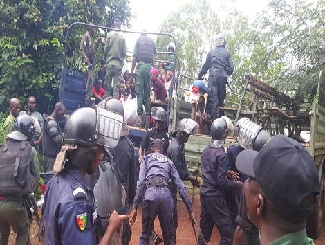 Arrestation de jeunes à Labé, image d'archive