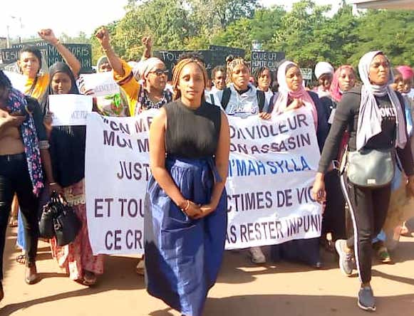 Des femmes manifestent à Labé pour réclamer justice pour M'Mah Sylla