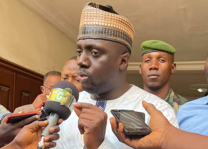 Mory Condé, ministre de l'Administration du territoire et de la décentralisation