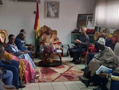 Cellou Dalein Diallo chez Mamadou Sylla