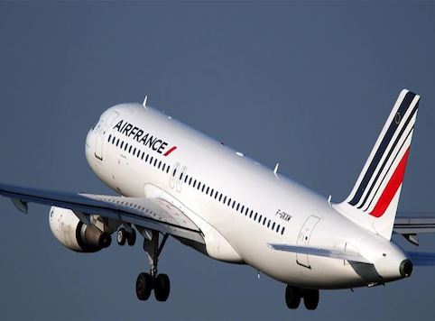 Un vol de la compagnie Air France