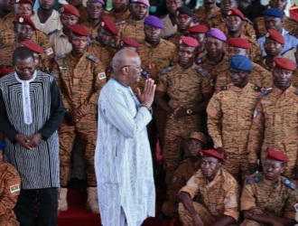 Roch Marc Christian Kaboré président du Burkina Faso, image d'archives