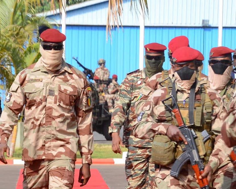 Colonel Mamadi Doumbouya, président de la transition guinéenne