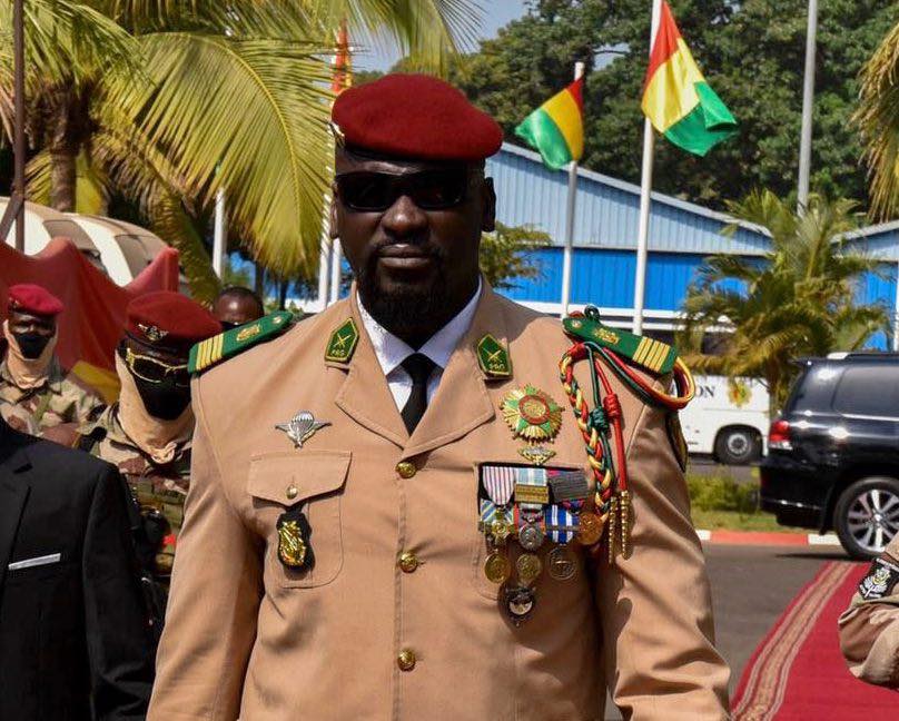Colonel Mamadi Doumbouya, président de la transition guinéenne