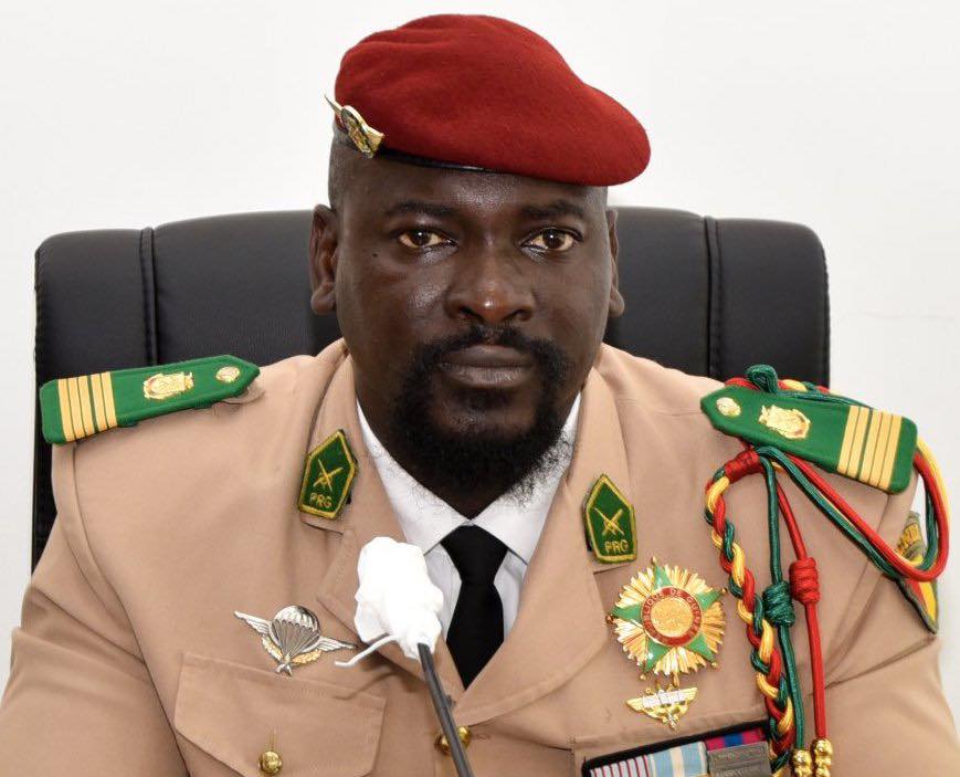 Colonel Mamadi Doumbouya, président de la transition guinéenne