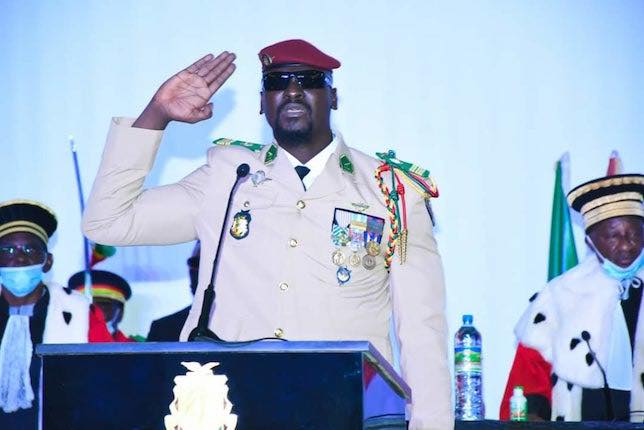 Colonel Mamadi Doumbouya, président de la transition guinéenne