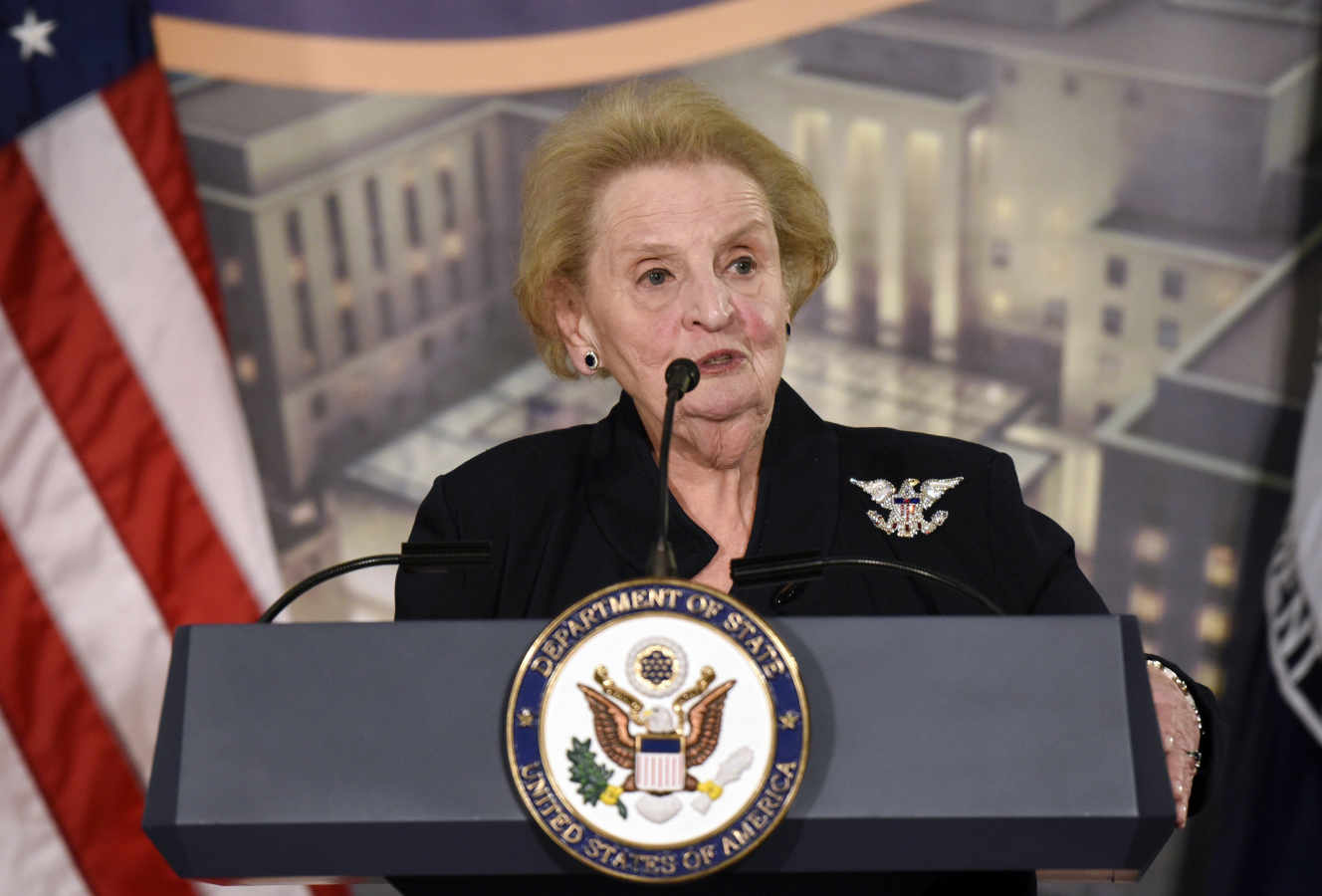 Madeleine Albright, ancienne secrétaire d’Etat américaine