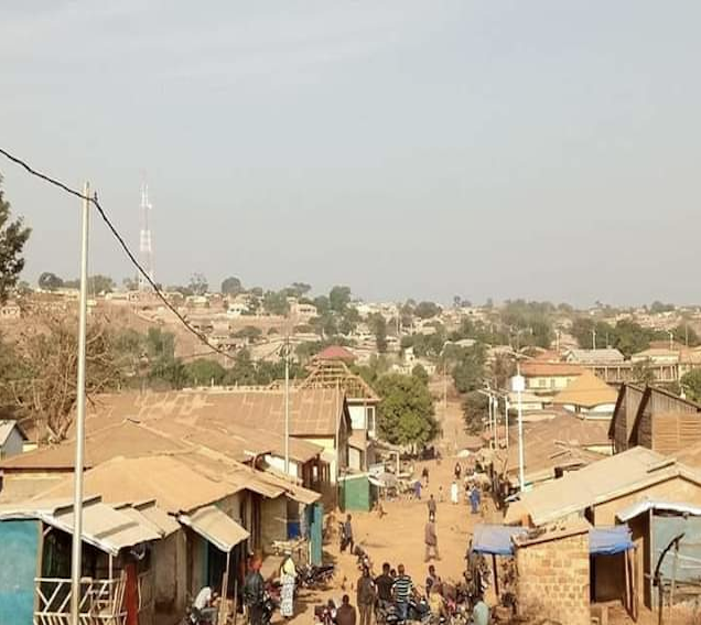 Vue panoramique de la ville de Mali