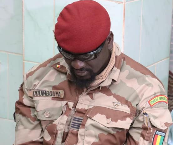 Colonel Mamadi Doumbouya, président de la transition guinéenne