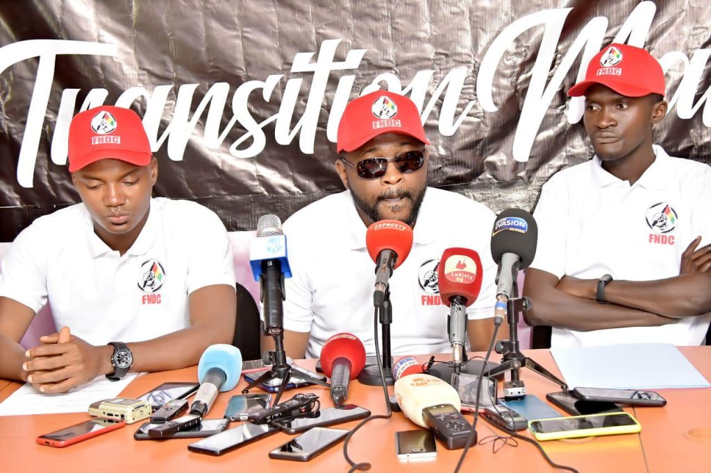 Les dirigeants du FNDC