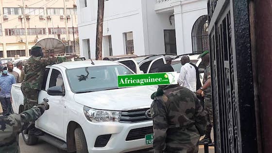 Damantang Albert Camara et Ibrahima Kourouma conduits à la maison centrale