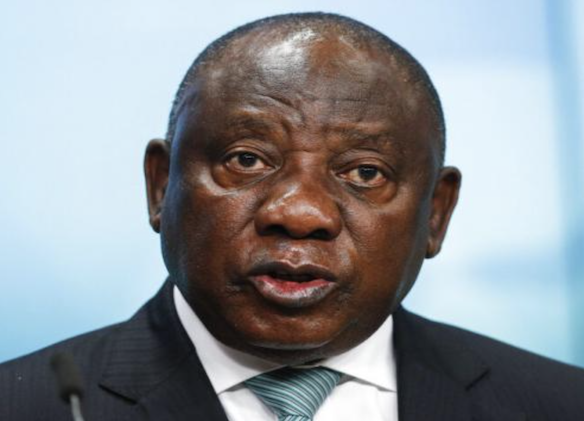 Le président sud-africain Cyril Ramaphosa