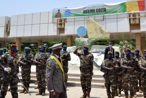 Colonel Assimi Goita président de la transition malienne