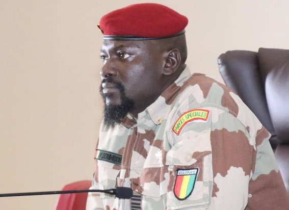 Colonel Mamadi Doumbouya, président de la transition guinéenne