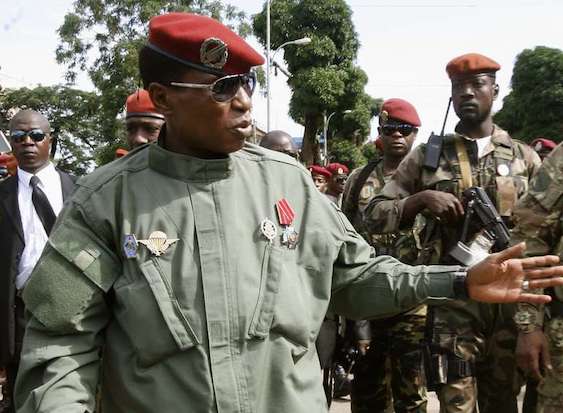 Moussa Dadis Camara image d'archive