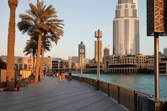 Une rue de Dubai