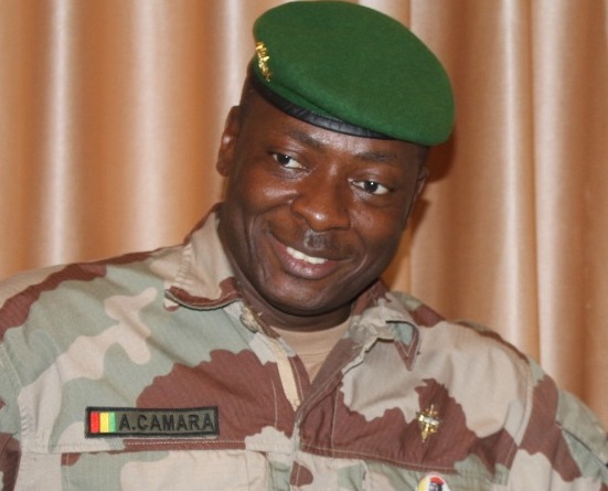 Colonel Amara Camara, ministre Secrétaire Général et porte-parole de la Présidence de la République