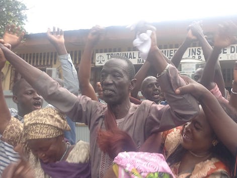 Aboubacar Soumah acclamé par ses partisans