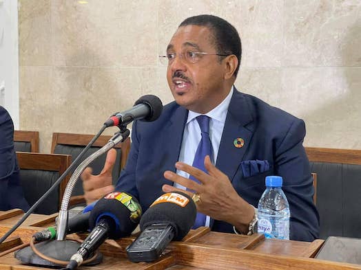 Dr Mamadou Péthè Diallo, ministre de la Santé et de l'Hygiène Publique