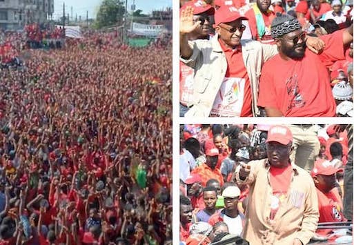 Mobilisation du FNDC à Conakry, image d'archive