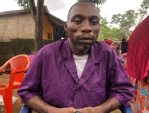 Mamadou Sanoussi Barry, boulanger et père de la victime, Mamadou Béla Barry