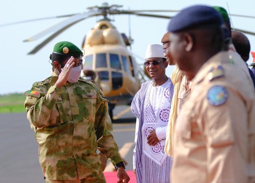 Assimi Goita, président de la transition au Mali