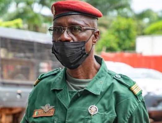 Le Colonel Sékouba Trésor Camara, ex Gouverneur de Boké