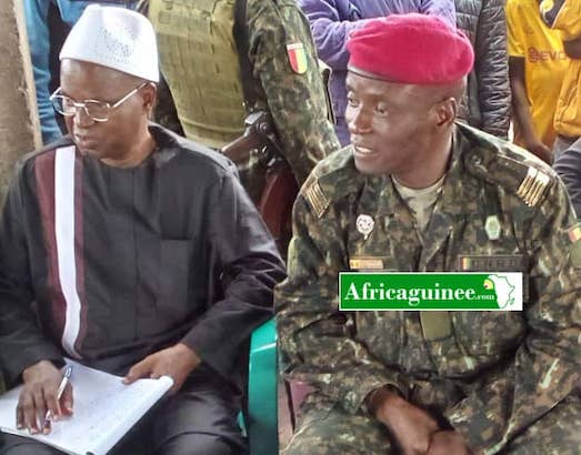 Le Colonel Aly Badara Camara, le Gouverneur de la Région de Mamou