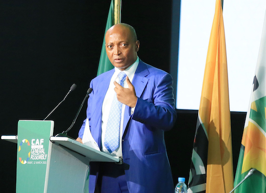 Patrice Motsepe, président de la Confédération africaine de football