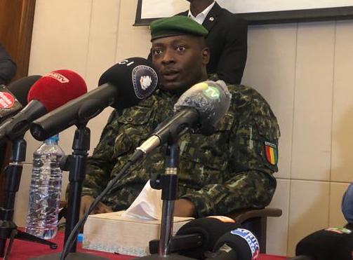 Colonel Amara Camara, ministre Secrétaire Général à la Présidence de la République