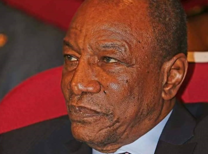 L'ancien président guinéen Alpha Condé