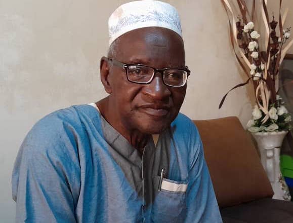 Elhadj Mamadi Sanassy Keita (78 ans), président d’honneur du PDG RDA, parti au pouvoir de 1958 à 1984