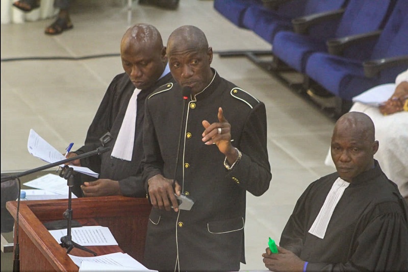 Colonel Moussa Tiégboro Camara à la barre