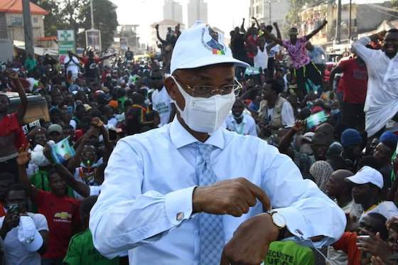 Cellou Dalein Diallo, leader de l'UFDG, image d'archive