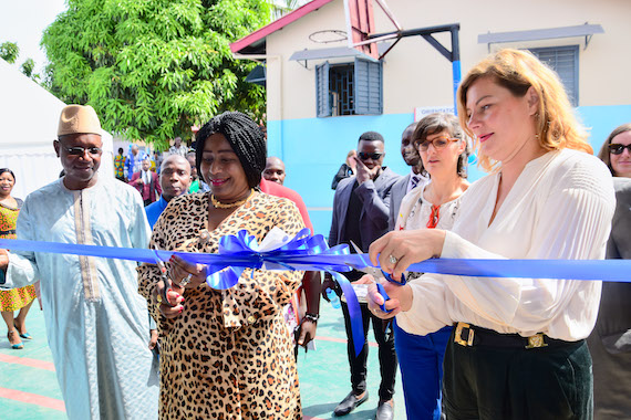 L'Union Européenne inaugure le Centre d'Accueil des Victimes de Traite de Sonfonia