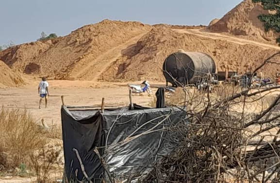 Mine de Kinkoba à Siguiri