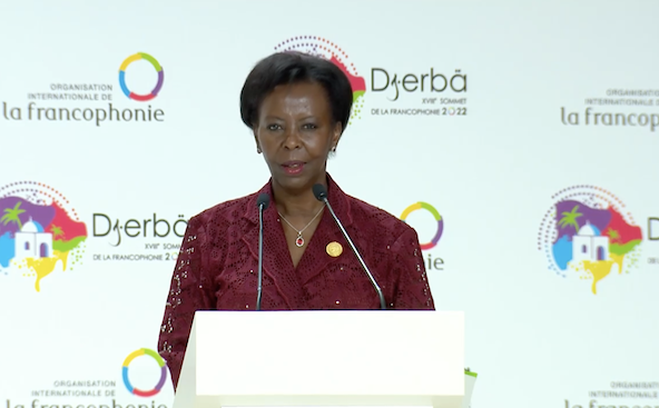 Louise Mushikiwabo, Secrétaire Générale de la Francophonie