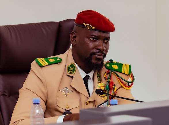 Colonel Mamadi Doumbouya, président de la transition guinéenne