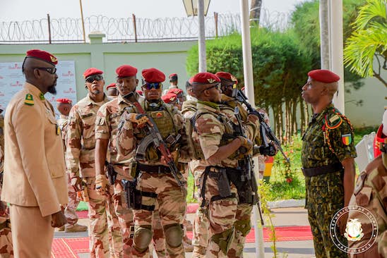 Colonel Mamadi Doumbouya, président de la transition guinéenne