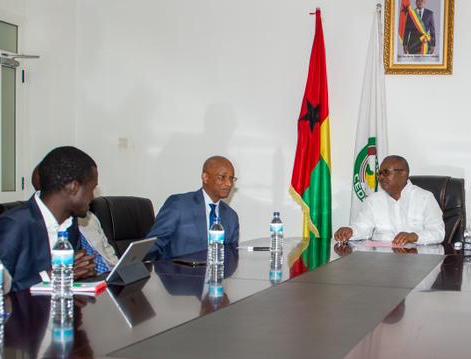 Cellou Dalein Diallo, leader de l'UFDG, Umaro Sissoco Embalo, Sékou Koundouno