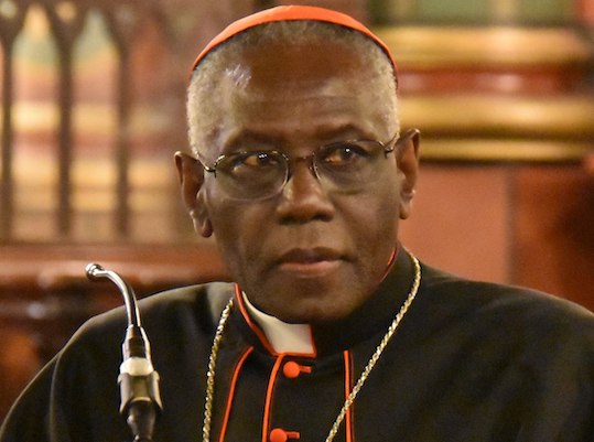 Le cardinal Robert Sarah