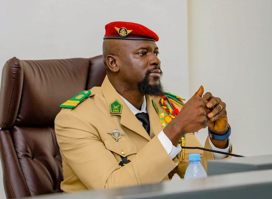 Colonel Mamadi Doumbouya, président de la transition guinéenne