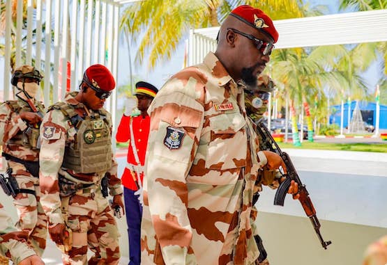 Colonel Mamadi Doumbouya, Président de la Transition guinéenne